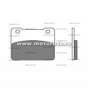 Placute de frana fata BREMBO 07101XS