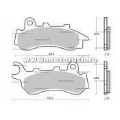 Placute de frana fata BREMBO 7118 CC SCOOTER
