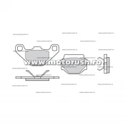 Placute de frana spate BREMBO 07BB07TT