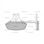 Placute de frana spate BREMBO 07GR22SX