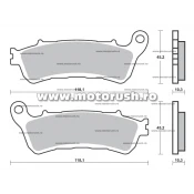Placute de frana spate BREMBO 07HO66SP