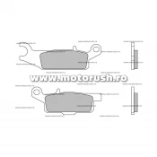 Placute de frana spate BREMBO 07YA48SD