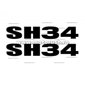Stickers SHAD 501588R for SH34