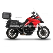 Set of SHAD TERRA TR40 adventure saddlebags and SHAD TERRA aluminium top case TR55 PURE BLACK, inclu SHAD DUCATI MULTISTRADA 950/950S/1200/1260