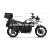 Set of SHAD TERRA TR40 adventure saddlebags and SHAD TERRA aluminium top case TR55 PURE BLACK, inclu SHAD BMW F650GS/F700GS/F800GS