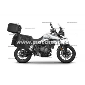 Set of SHAD TERRA TR40 adventure saddlebags and SHAD TERRA aluminium top case TR55 PURE BLACK, inclu SHAD TRIUMPH TIGER 900/GT/RALLY