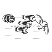 Key lock SHAD 200062R for SH35/SH36/SH43/SH42
