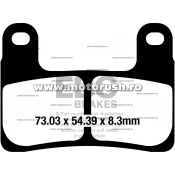 Placute de frana fata EBC FA724HH