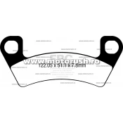 Placute de frana fata EBC FA741R