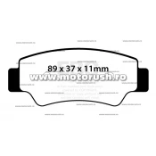 Placute de frana fata EBC FA747TT