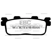 Placute de frana fata EBC SFAC607
