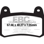 Placute de frana spate EBC FA658V