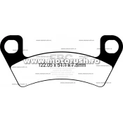 Placute de frana fata EBC FA741TT