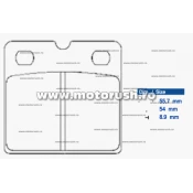 Placute de frana fata CL BRAKES 2332 C60