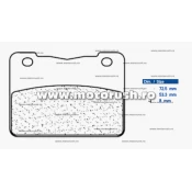 Placute de frana fata CL BRAKES 3110 MSC