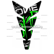 Tankpad JMT negru mat verde 223X134 mm