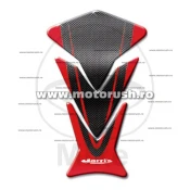 Tankpad JMT carbon rosu 200 X 115 mm