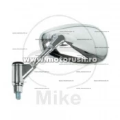 Oglinda cromata stanga JMT pentru YAMAHA XVS 1300 Midnight Star, XVZ 1300 TF Royal Star Venture, BT 1100 Bulldog, XVS 1100 Drag Star (Classic), XVS 125 Drag Star, XVS 950 Midnight Star, XV 1600 Wild Star 1999-2016