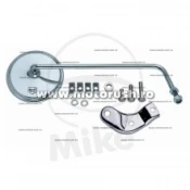 Oglinda cromata dreapta JMT pentru PIAGGIO/VESPA PX 80, PX 200, PK 125 1983-1998