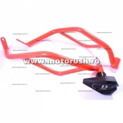Crash bar-uri RDMOTO CF108R Rosu with slider SL01