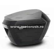 Side case / coburi / cutii laterale moto cu capace colorate SHAD SH23 new titanium