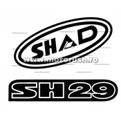 Stickers SHAD D1B29ETR Rosu for SH29