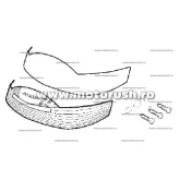 Benzi reflectorizante SHAD D1B371CAPR for SH37