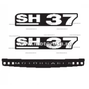 Stickers SHAD D1B371ETR for SH37