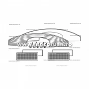 Benzi reflectorizante SHAD D1B451CAR for SH45