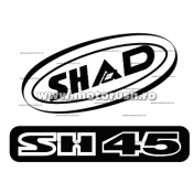 Stickers SHAD D1B45ETR Rosu for SH45