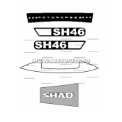 Stickers SHAD D1B461ETR for SH46