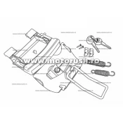 Locking system SHAD D1B46MAR for SH46