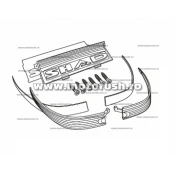 Benzi reflectorizante SHAD D1B50CAR for SH50