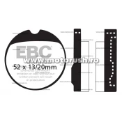 Placute de frana fata EBC FA013