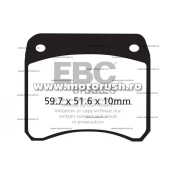 Placute de frana spate EBC FA016