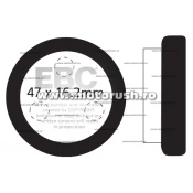 Placute de frana spate EBC FA021