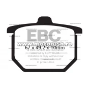 Placute de frana fata EBC FA030V