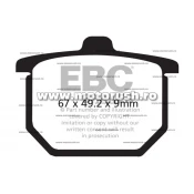 Placute de frana fata EBC FA031V