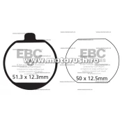 Placute de frana spate EBC FA033