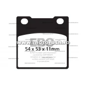 Placute de frana spate EBC FA045