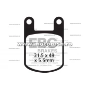 Placute de frana spate EBC FA050