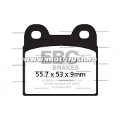 Placute de frana spate EBC FA057