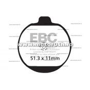 Placute de frana spate EBC FA062