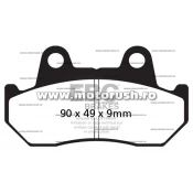 Placute de frana fata EBC FA069/2