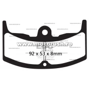 Placute de frana fata EBC FA080