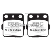 Placute de frana fata EBC FA084/2TT