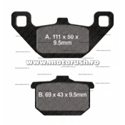 Placute de frana fata EBC FA085