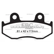 Placute de frana spate EBC FA092TT