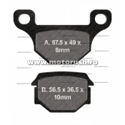 Placute de frana fata EBC FA093
