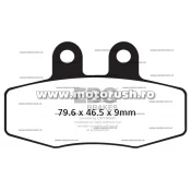 Placute de frana fata EBC FA132